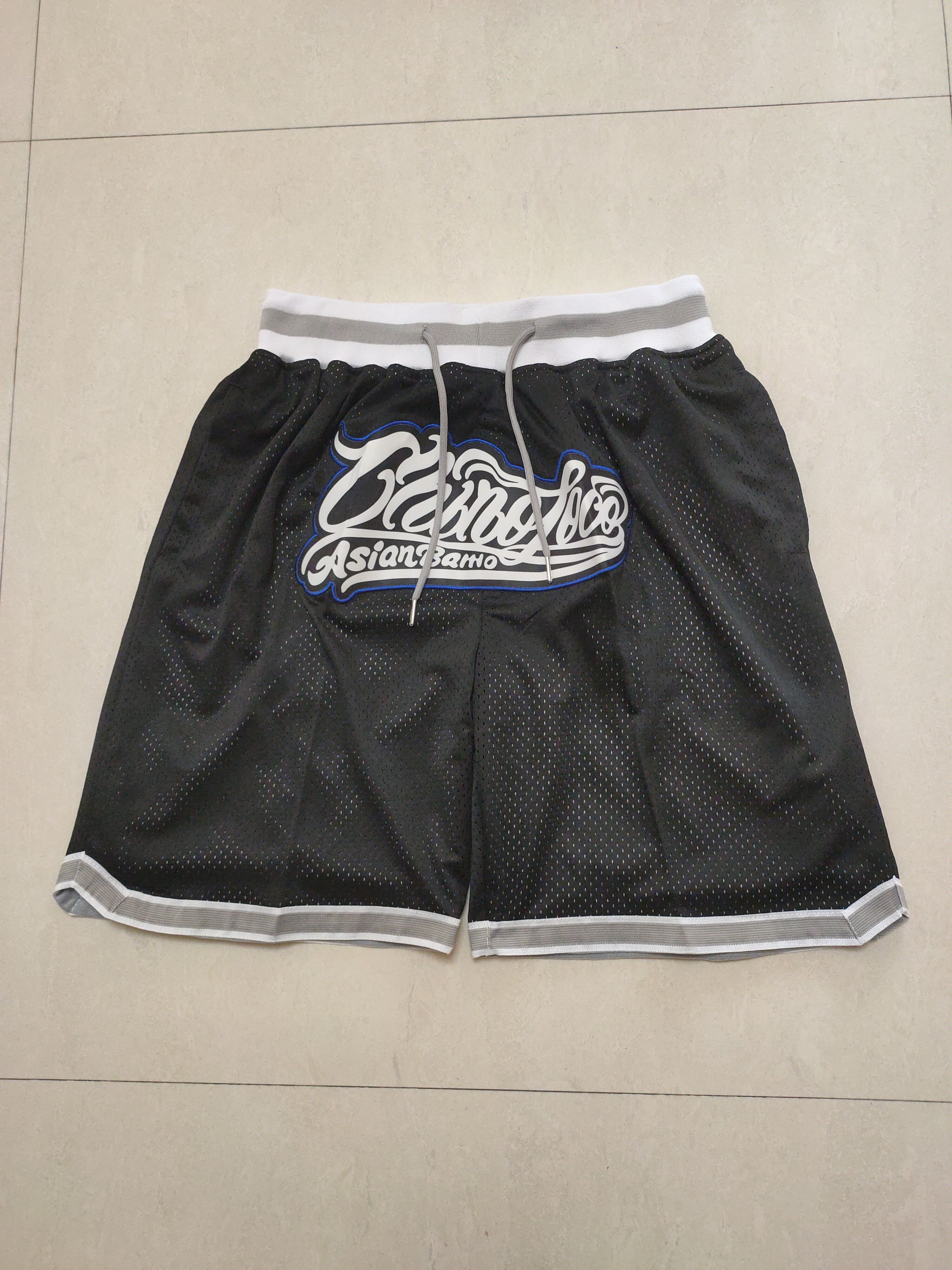 Men NBA Black Shorts 202302184